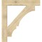 Ekena Millwork Balboa Block Rough Sawn Bracket, Douglas Fir, 6"W x 44"D x 48"H BKT06X44X48BOA05RDF - alternate 3